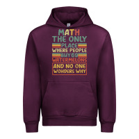 Mauve Wine Math The Only Place Where People Buy 69 Watermelons Urban Hoodie - Bettercallsaul