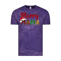 Cloud Purple merry mama Vintage Tee - BarkalooDesign