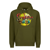 Army Green softball senior 2023 Premium Hoodie - BundleAndBundleShop