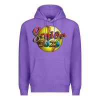 Purple softball senior 2023 Premium Hoodie - BundleAndBundleShop