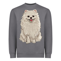 Storm white pomeranian Heavyweight Sweatshirt - RanaPortraitStore