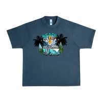 Midnight Navy beach please Urban Heavy Tee - SublimationCraftShop