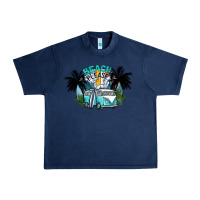 Navy beach please Urban Heavy Tee - SublimationCraftShop