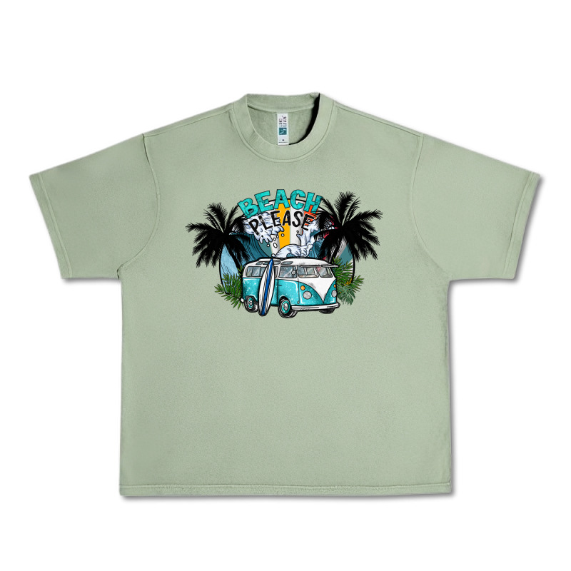 Beach Please Urban Heavy Tee by SublimationCraftShop | Teevron