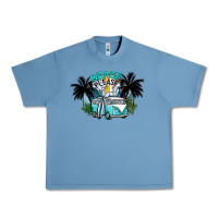 Pebble Blue beach please Urban Heavy Tee - SublimationCraftShop
