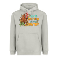 Moon Dust life is better in the country Heavyweight Hoodie - MaliasSmallBusiness