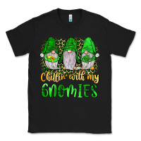 Black st patrick s chillin with my gnomies Classic Tee - JahusDesignShop