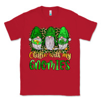 Red st patrick s chillin with my gnomies Classic Tee - JahusDesignShop