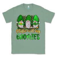Sage st patrick s chillin with my gnomies Classic Tee - JahusDesignShop