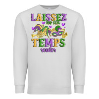 Dove Grey laissez les bon temps rouler Premium Sweatshirt - MaliasSmallBusiness
