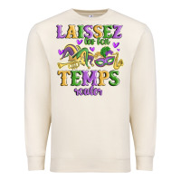 Sandshell laissez les bon temps rouler Premium Sweatshirt - MaliasSmallBusiness
