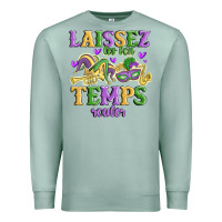 Seafoam laissez les bon temps rouler Premium Sweatshirt - MaliasSmallBusiness