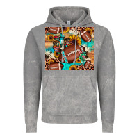 Cloud Rock football cactus sunflower Vintage Hoodie - JahusDesignShop