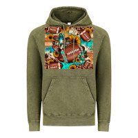Vintage Olive football cactus sunflower Vintage Hoodie - JahusDesignShop