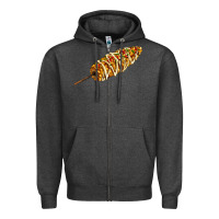 Charcoal Heather Mexican elote corn Zipper Hoodie - AdoDesignShop