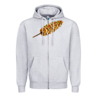 Heather Grey Mexican elote corn Zipper Hoodie - AdoDesignShop
