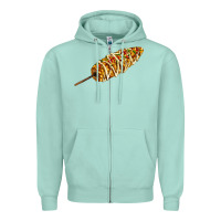 Seafoam Mexican elote corn Zipper Hoodie - AdoDesignShop