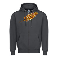 Smoke Mexican elote corn Zipper Hoodie - AdoDesignShop
