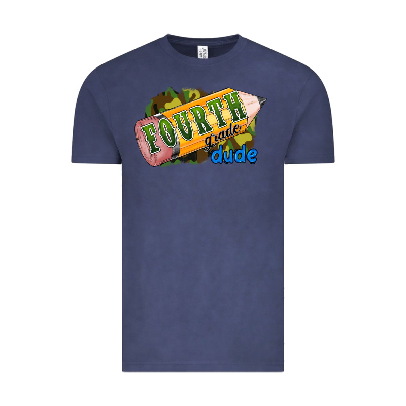 Fourth Grade Dude Vintage Tee by RanaPortraitStore | Teevron