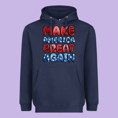 Make America Great Again Heavyweight Hoodie Designed By Maliassmallbusiness