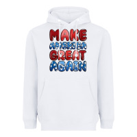 White make america great again Heavyweight Hoodie - MaliasSmallBusiness