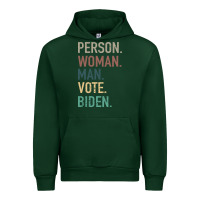 Forest Green Person Woman Man Vote Biden Urban Hoodie - Bettercallsaul