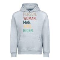 Heather Grey Person Woman Man Vote Biden Urban Hoodie - Bettercallsaul