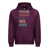 Mauve Wine Person Woman Man Vote Biden Urban Hoodie - Bettercallsaul