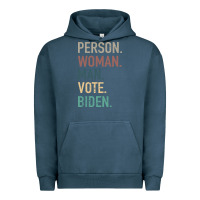 Pigment Midnight Navy Person Woman Man Vote Biden Urban Hoodie - Bettercallsaul