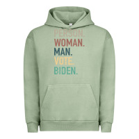 Pigment Oil Green Person Woman Man Vote Biden Urban Hoodie - Bettercallsaul