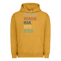 Pigment Peanut Butter Person Woman Man Vote Biden Urban Hoodie - Bettercallsaul