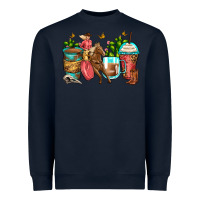 Cowgirl Coffee Cups Heavyweight Sweatshirt | Teevron