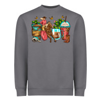 Storm cowgirl coffee cups Heavyweight Sweatshirt - Zillion Design Studio