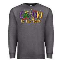Charcoal Heather cajun to the core Premium Sweatshirt - MaliasSmallBusiness
