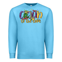 Ocean Blue cajun to the core Premium Sweatshirt - MaliasSmallBusiness