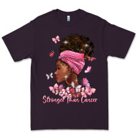 Plum stronger than cancer Premium Tee - BarkalooDesign