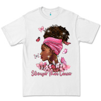 White stronger than cancer Premium Tee - BarkalooDesign