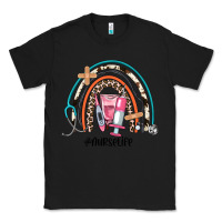 Black nurse life rainbow Classic Tee - JahusDesignShop