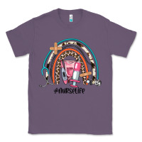 Lavender nurse life rainbow Classic Tee - JahusDesignShop