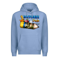 Colony Blue daycare dude Premium Hoodie - BundleAndBundleShop