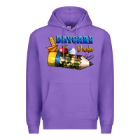 Purple daycare dude Premium Hoodie - BundleAndBundleShop