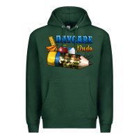 Sports Green daycare dude Premium Hoodie - BundleAndBundleShop