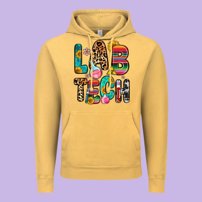 Vintage Hoodie lab tech