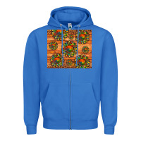 True Royal autism awareness cowhide leopard sunflower Zipper Hoodie - Artiststas