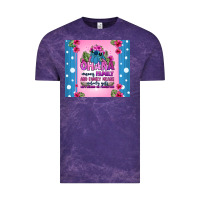 Cloud Purple ohana means family stitch Vintage Tee - Zillion Design Studio
