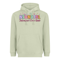 Matcha nicu nurse neonatal intensive care unit Heavyweight Hoodie - MaliasSmallBusiness
