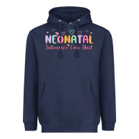 Navy nicu nurse neonatal intensive care unit Heavyweight Hoodie - MaliasSmallBusiness