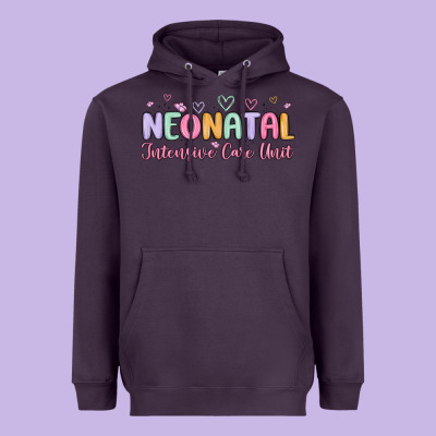 Nicu Nurse Neonatal Intensive Care Unit Heavyweight Hoodie Designed By Maliassmallbusiness