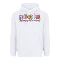 White nicu nurse neonatal intensive care unit Heavyweight Hoodie - MaliasSmallBusiness