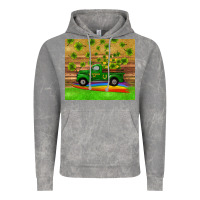 Cloud Rock st patricks day truck shamrock with rainbow tumbler Vintage Hoodie - RanaPortraitStore